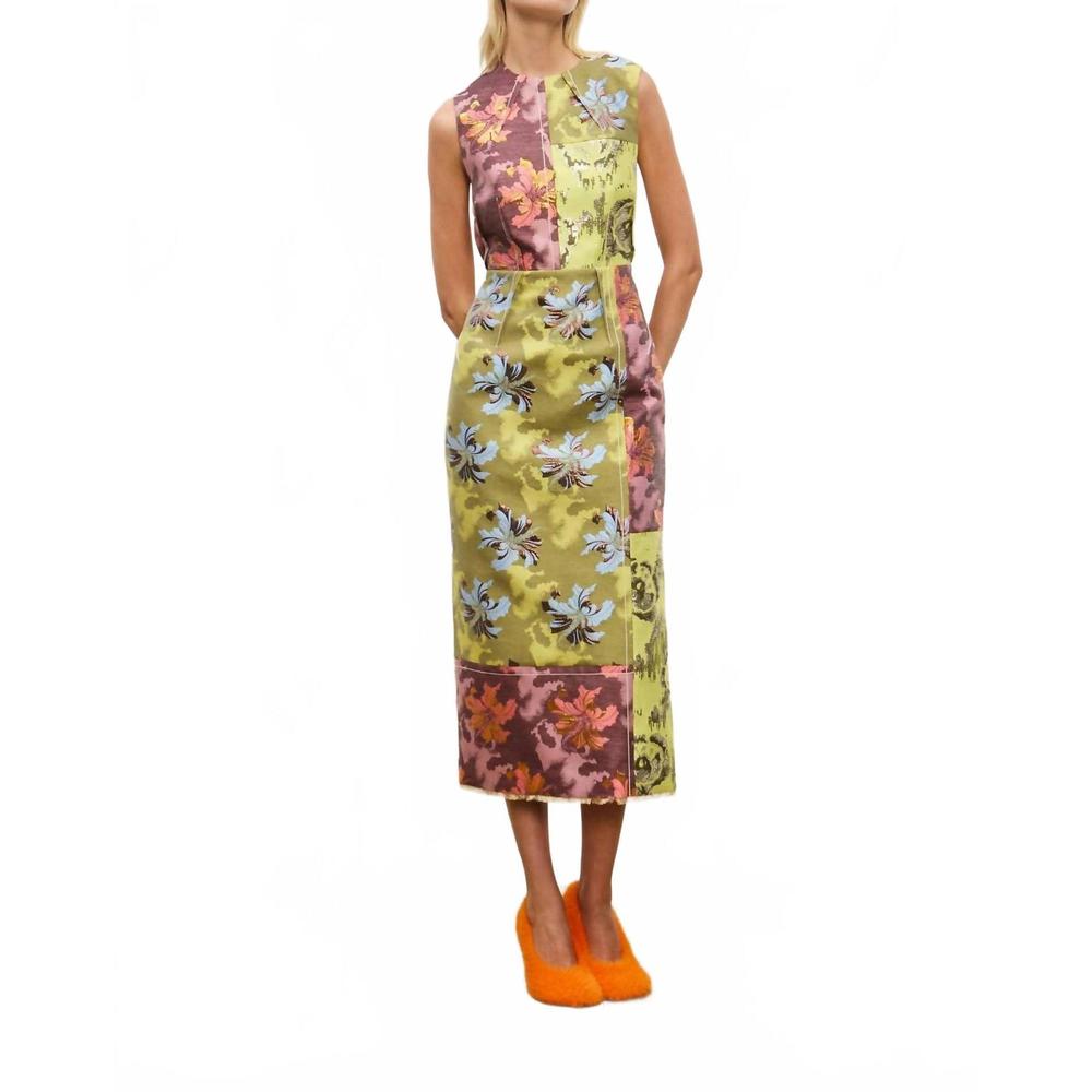 Alemais | Dresses | New Alemais Adriana Jacquard Gown In Multicolor |  Poshmark